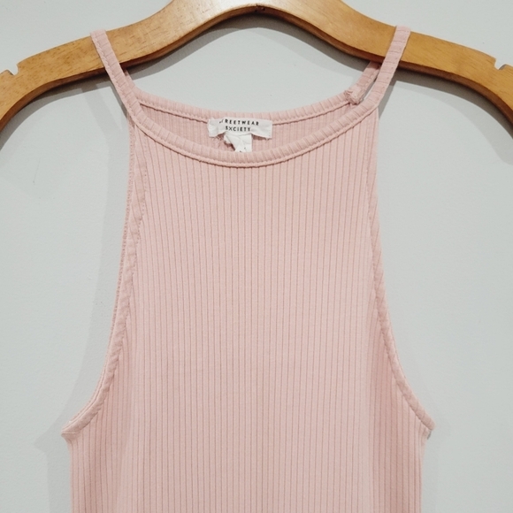Streetwear Society ribbed bodycon dress size L - Picture 1 of 5